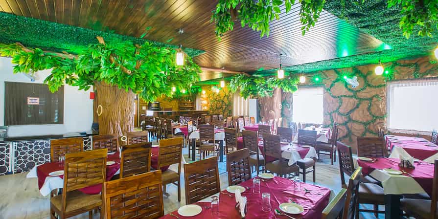 Nirwana Woods Restaurant Inner View